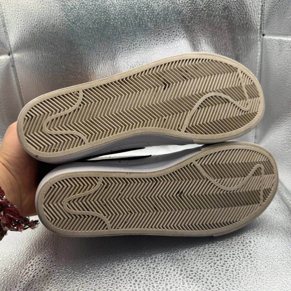 Size‎ 7 Nike Blazer Low White Womens Lace-Up Platform Athletic Shoes DZ5210-100